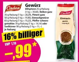 Norma Gewürz Angebot