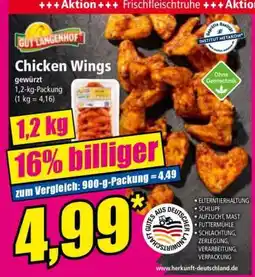 Norma Chicken Wings Angebot