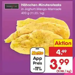 Netto Marken-Discount Hähnchen-Minutensteaks Angebot