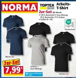 Norma TOPTEX PRO Arbeits-T-Shirt 2er-Set Angebot