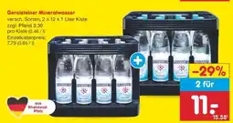 Netto Marken-Discount Gerolsteiner Mineralwasser Angebot