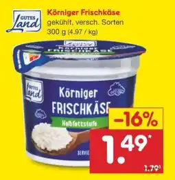 Netto Marken-Discount Körniger Frischkäse Angebot