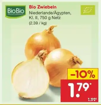 Netto Marken-Discount Bio-Zwiebeln Angebot