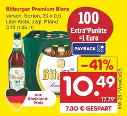 Netto Marken-Discount Bitburger Premium Biere Angebot