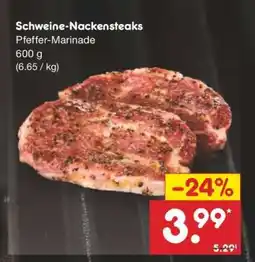 Netto Marken-Discount Schweine- nackensteaks Angebot