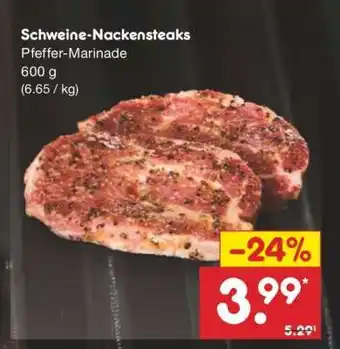 Netto Marken-Discount Schweine- nackensteaks Angebot
