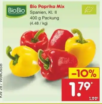 Netto Marken-Discount Bio-Paprika-Mix Angebot
