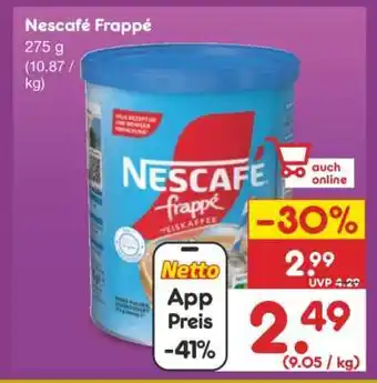 Netto Marken-Discount Nescafé frappé Angebot