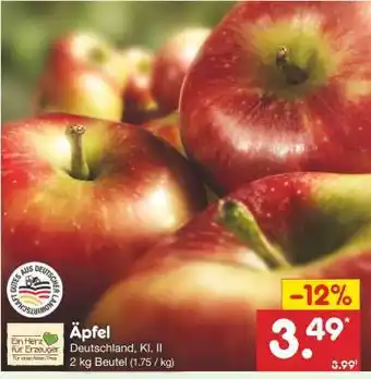Netto Marken-Discount Äpfel Angebot