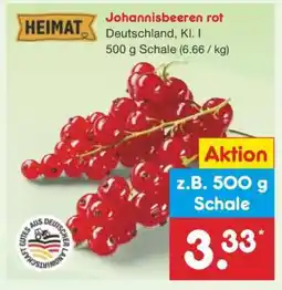 Netto Marken-Discount Johannisbeeren rot Angebot