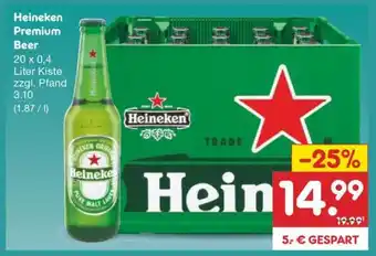 Netto Marken-Discount Heineken Premium Beer Angebot