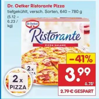 Netto Marken-Discount Dr. Oetker Ristorante Pizza Angebot