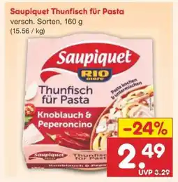 Netto Marken-Discount SAUPIQUET Thunfisch für Pasta Angebot