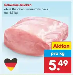Netto Marken-Discount Schweine-Rücken Angebot