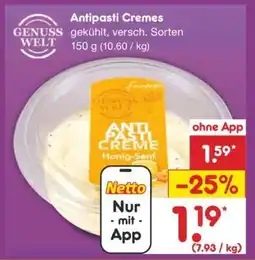 Netto Marken-Discount Antipasti-Cremes Angebot
