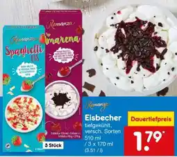 Netto Marken-Discount Romanza Eisbecher Angebot