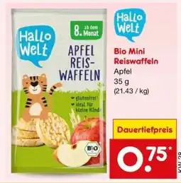 Netto Marken-Discount Bio-Mini- Reiswaffeln Angebot