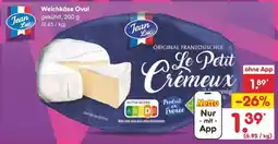 Netto Marken-Discount Weichkäse Oval Angebot