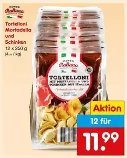 Netto Marken-Discount Tortelloni Mortadella und Schinken Angebot