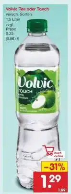 Netto Marken-Discount Volvic Tee oder Touch Angebot