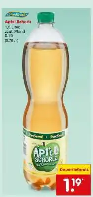 Netto Marken-Discount Apfel-Schorle Angebot