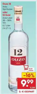 Netto Marken-Discount Ouzo 12 Angebot