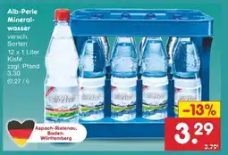 Netto Marken-Discount Alb-Perle Mineralwasser Angebot