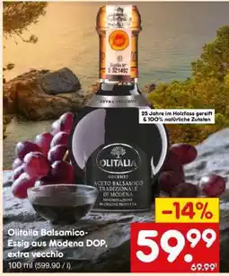 Netto Marken-Discount Olitalia Balsamico-Essig aus Modena DOP, extra vecchio Angebot