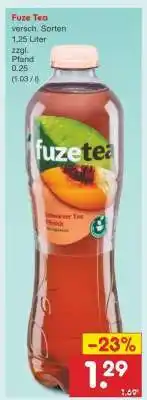 Netto Marken-Discount Fuze Tea Angebot
