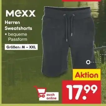 Netto Marken-Discount MEXX Herren Sweatshorts Angebot