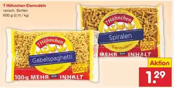 Netto Marken-Discount 7 Hühnchen Eiernudeln Angebot
