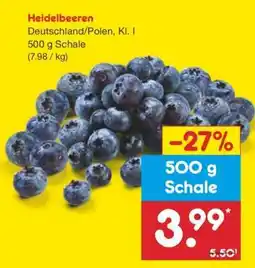 Netto Marken-Discount Heidelbeeren Angebot