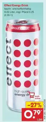 Netto Marken-Discount EFFECT Energy Drink Angebot