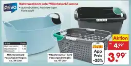 Netto Marken-Discount Mehrzweckkorb oder Wäschekorb/-wanne Angebot