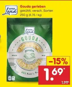 Netto Marken-Discount Gouda gerieben Angebot