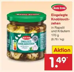 Netto Marken-Discount Eingelegte Knoblauchzehen Angebot