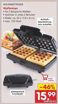 Netto Marken-Discount Waffeleisen Angebot