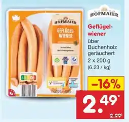 Netto Marken-Discount Geflügel-Wiener Angebot