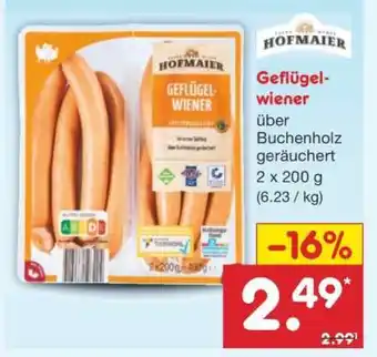 Netto Marken-Discount Geflügel-Wiener Angebot