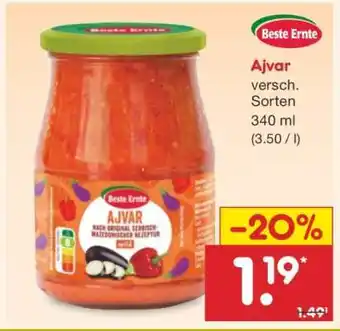 Netto Marken-Discount Ajvar Angebot