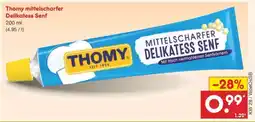 Netto Marken-Discount Thomy mittelscharfer Delikatess Senf Angebot