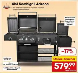 Netto Marken-Discount 4in1 Kombigrill Arizona Angebot