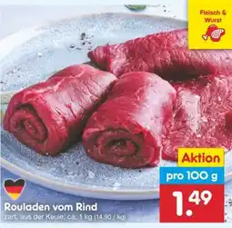Netto Marken-Discount Rouladen vom Rind Angebot