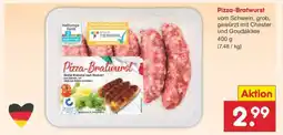 Netto Marken-Discount Pizza- Bratwurst Angebot