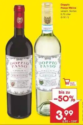 Netto Marken-Discount Doppio Passo Weine Angebot
