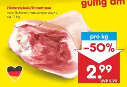 Netto Marken-Discount Hintereisbein / Hinterhaxe Angebot