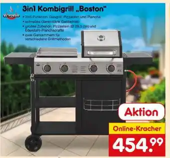 Netto Marken-Discount 3in1 Kombigrill „Boston“ Angebot