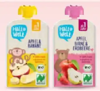 Netto Marken-Discount Hallo Welt Bio Quetschbeutel Angebot
