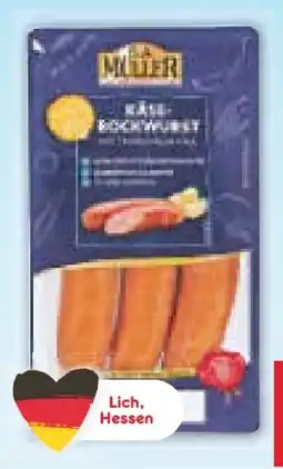 Netto Marken-Discount G.A. Müller Käse Bockwurst Angebot