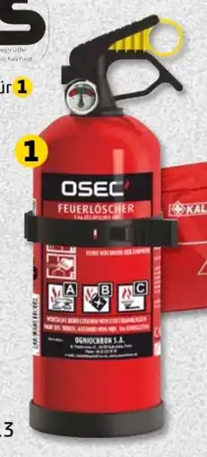 PENNY Osec ABC-Pulverfeuerlöscher Angebot